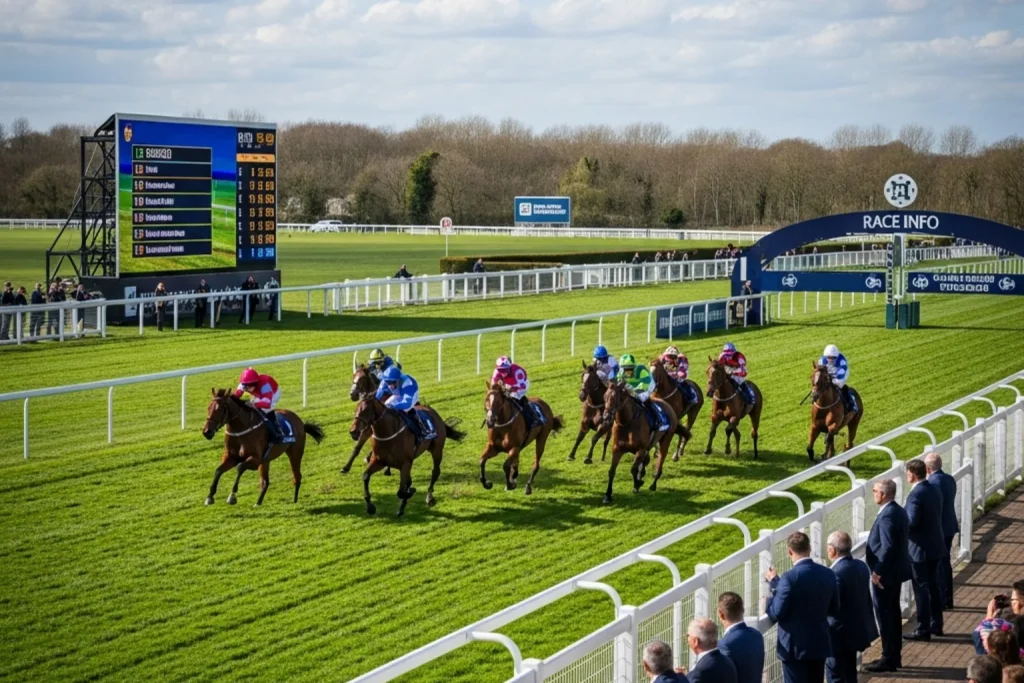 All-Weather Championships race day at Lingfield Park Polytrack